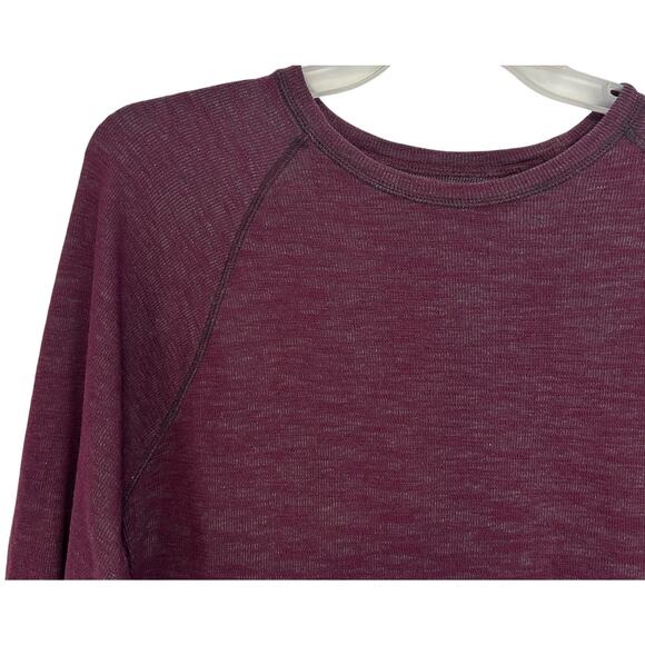 Tommy Bahama Duncan Deux Over Crew Reversible Sweater Maroon Size S - Picture 3 of 7